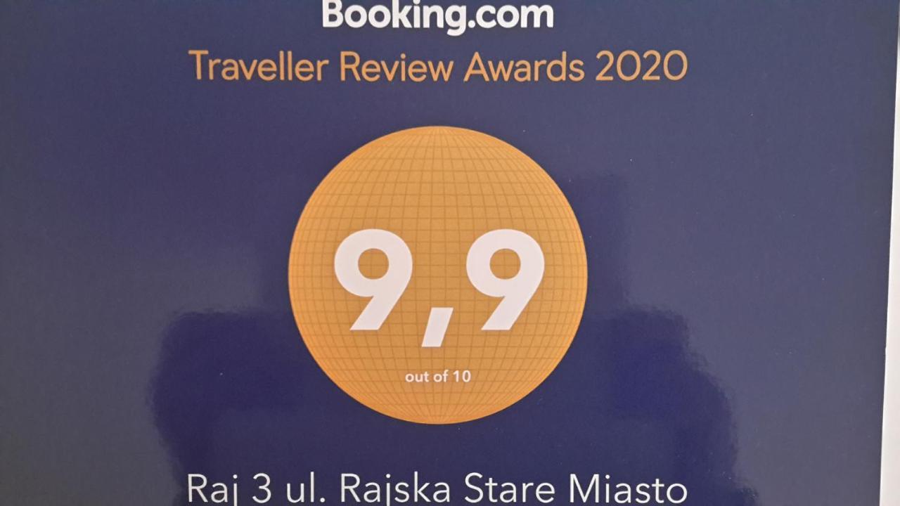Raj 3 Ul. Rajska Stare Miasto Cracovie Extérieur photo